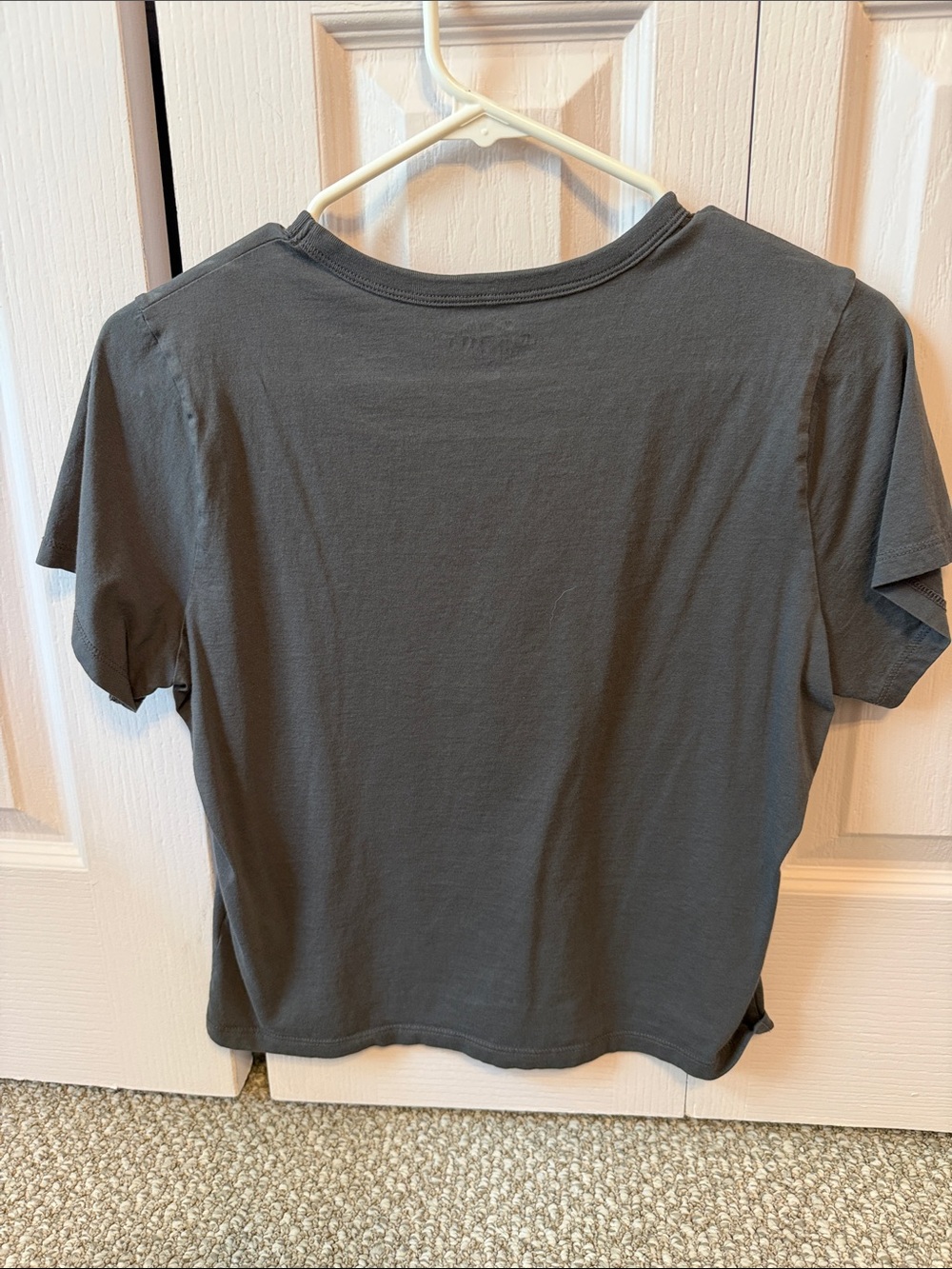 Abercrombie & Fitch Charcoal Gray Britney Graphic Tee - Picture 3 of 3